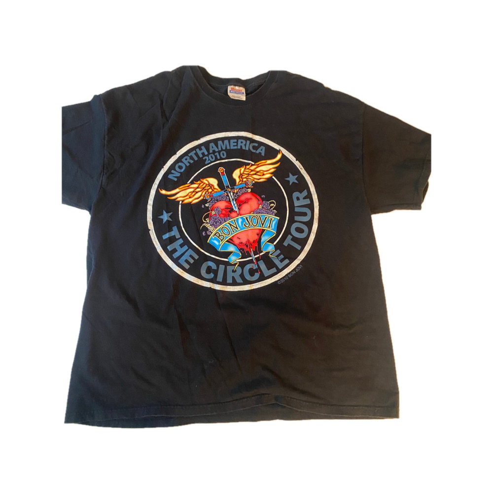 Bon Jovi Concert T-shirt 2XL Black